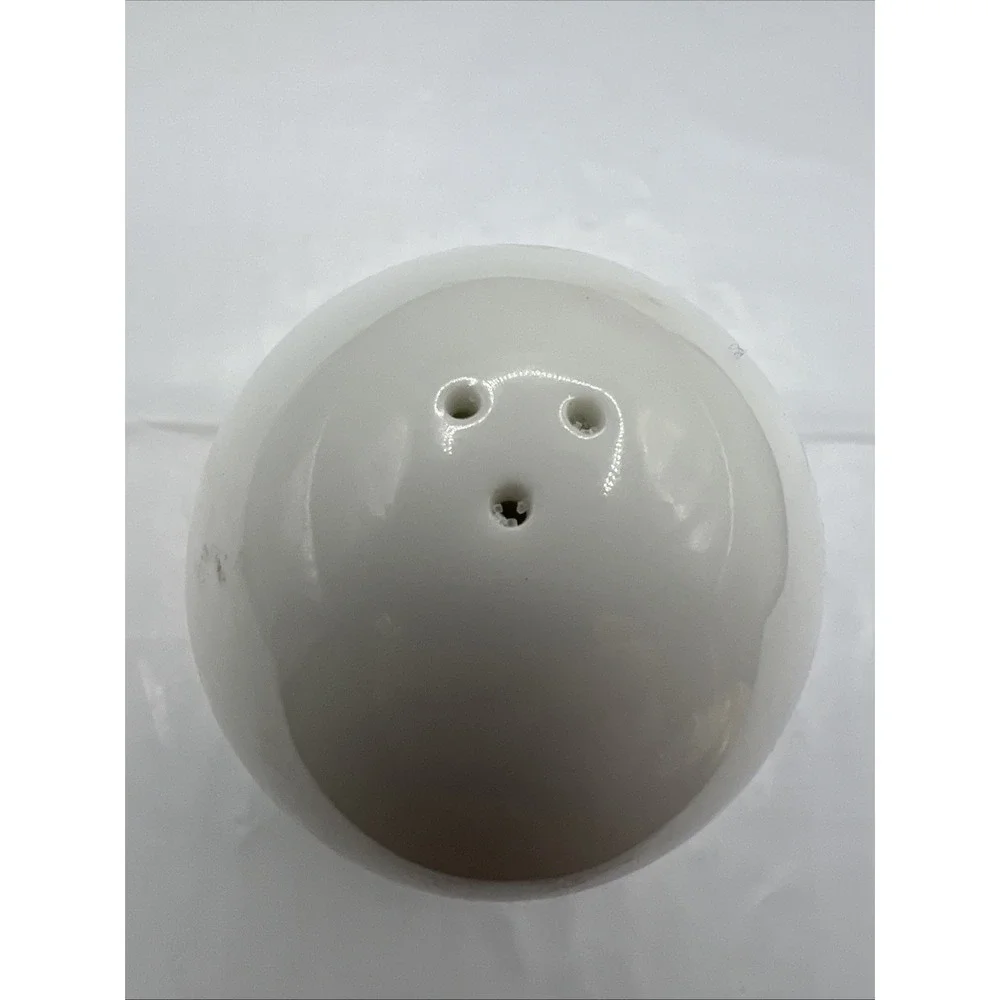 Vintage Avon Stacking Hard Boiled Egg Salt & Pepper Shaker Set Porcelain 1980s